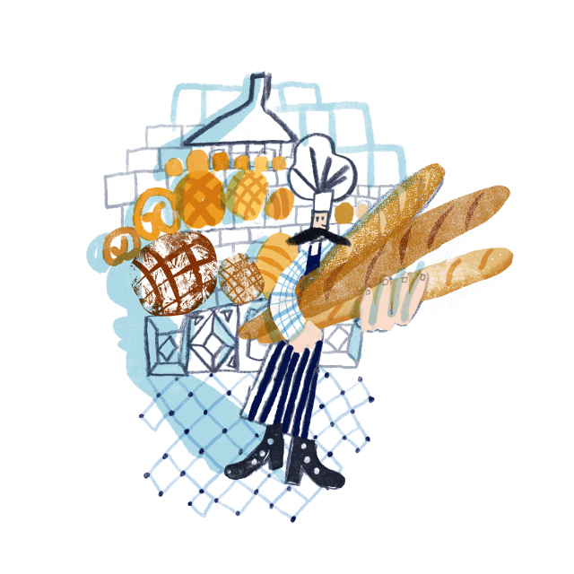 كرواسون ساخن من المخبز